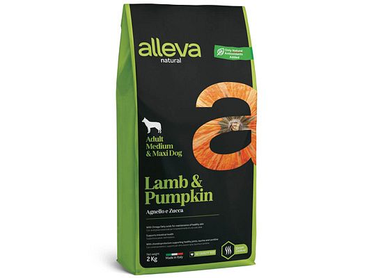 NATURAL LAMB & PUMPKIN ADULT MEDIUM - MAXI DOG