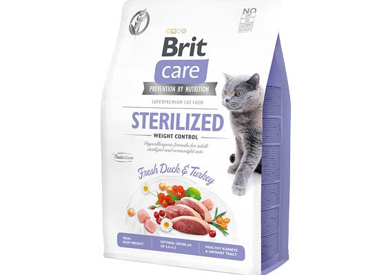 Sterilized Weight Control Grain Free duck & turkey formula