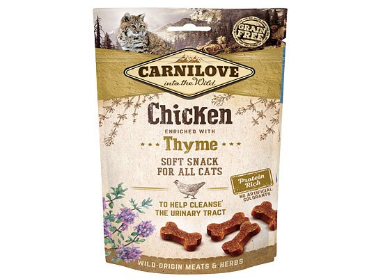 Carnilove Cat Snack Crunchy or Soft 50gr