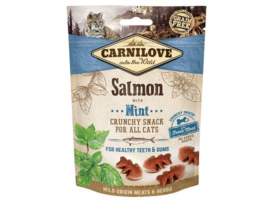 Carnilove Cat Snack Crunchy or Soft 50gr