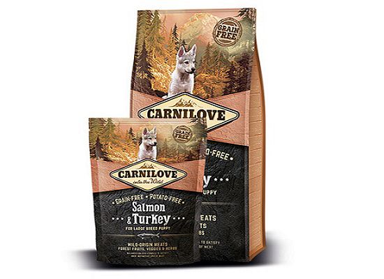 Carnilove Salmon & Turkey. Puppy Large Breeds