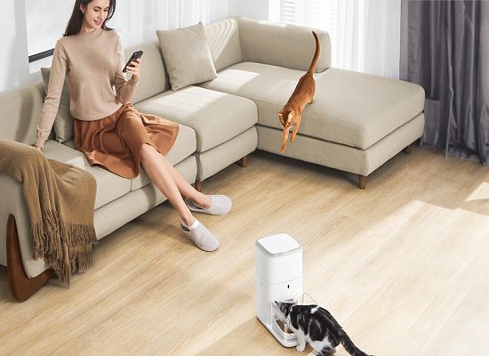 Έξυπνη αυτόματη ταΐστρα Fresh 2 CatLink F04 PRO