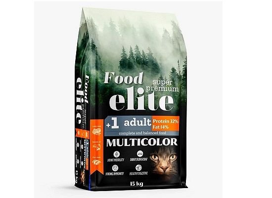 Multicolor για Ενήλικες Γάτες με Αρνί, Κοτόπουλο και Σολομό
