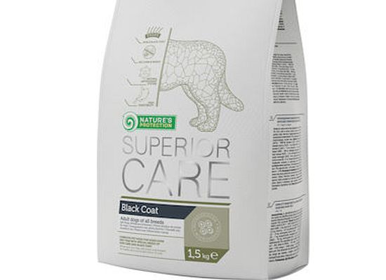 SUPERIOR CARE - BLACK COAT ADULT ALL BREADS - GRAIN FREE