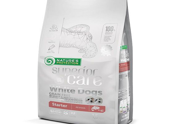 SUPERIOR CARE WHITE DOGS GRAIN FREE STARTER 