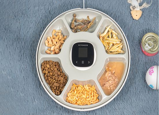 Έξυπνη Ταΐστρα NutriSpin 6 Θέσεων (Λευκό)