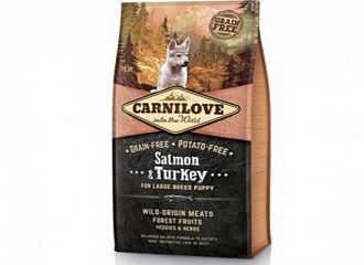 Carnilove Salmon & Turkey. Puppy Large Breeds