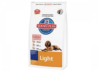 Science Plan Mature Adult Light Medium Chicken 