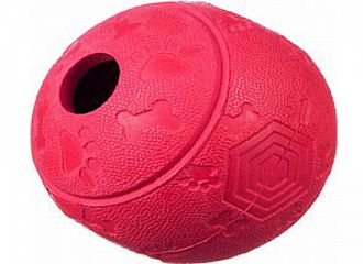 Rubber treat ball