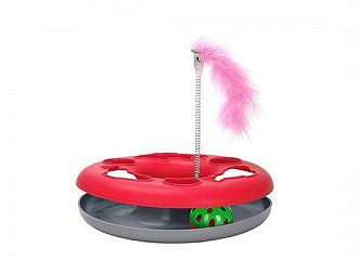 Circle with feather 2 in 1
