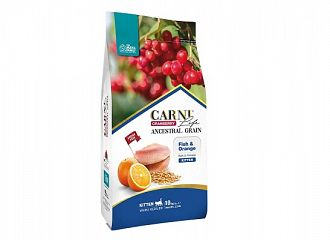 Carni Life Cranberry Kitten με ψάρι και πορτοκάλι.