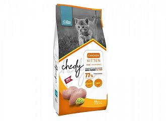 Chedy Kitten με κοτόπουλο.