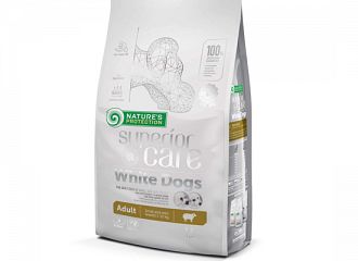 SUPERIOR CARE -WHITE DOGS ADULT SMALL & MINI LAMB