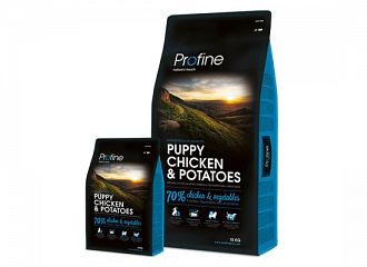 Puppy, chicken & potatoes formula